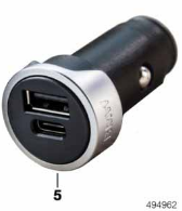 BMW Motorrad presents digital accessories. BMW Motorrad dual USB charger.  (06/2018)