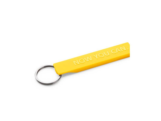 Keyring, NOW YOU CAN, yellow