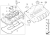 BMW Genuine Engine Cylinder Head Cover Profile Gasket