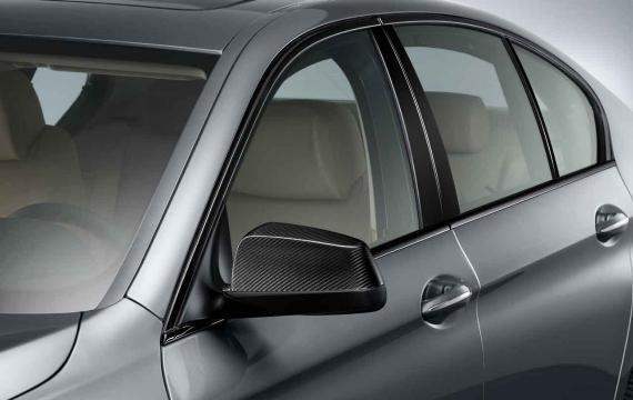 BMW Genuine Wing Mirror Cap Carbon Right