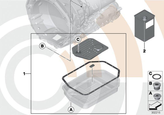 BMW Genuine Automatic Transmission /Gearbox Fluid Filter