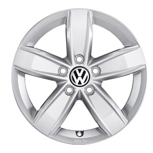 VW 15" Corvara Brilliant Silver Alloy Wheel