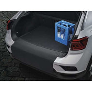 Design rubber mats and boot liner set for VW T-ROC 2017-2024 (also fits in  facelift) upper loading floor | non-slip with high 5 cm edge