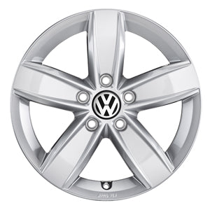 VW 16" Corvara Brilliant Silver Alloy Wheel