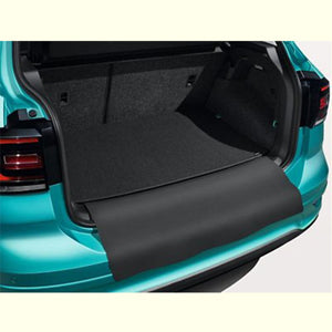 VW Variable Reversible Luggage Compartment Mat with Bumper Protection (top position)