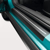 VW Door Sill Protection Film - Black/Silver