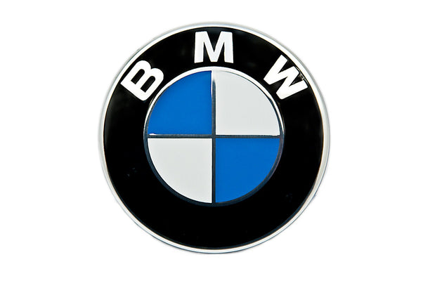 BMW Genuine Badge Light Alloy Wheel Adhesive Sticker Emblem 70mm