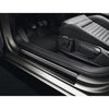 VW Front and Rear Door Sill Protective Film - Black/Silver