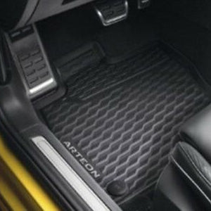 VW Rubber Floor Mats - RHD Front