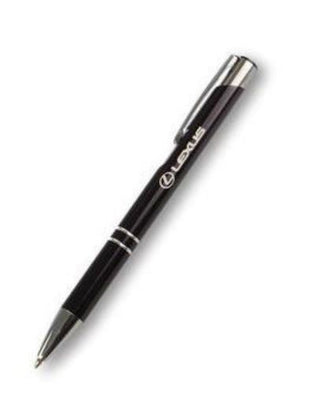 Lexus Black Branded Click Blue Ink Ballpoint Pen Ballpen