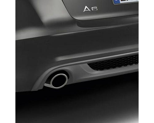 Audi Single Left and Right Sport Tailpipe Trim for Audi A6 Models with 4-cylinder engines