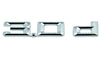 BMW Genuine "3.0d" Self-Adhesive Sticker Badge Emblem Right