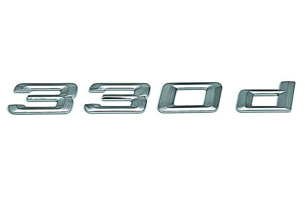 BMW Genuine "330d" Self-Adhesive Sticker Badge Emblem