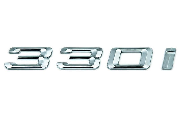 BMW Genuine "330i" Self-Adhesive Sticker Badge Emblem
