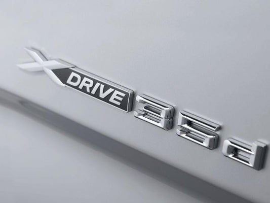 BMW Genuine "xDrive 35d" Adhesive Badge Emblem