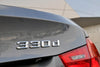 BMW Genuine '330D' Trunk Boot Lid Emblem Lettering Badge Label