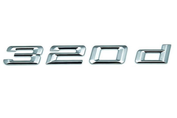 BMW Genuine "320d" Self-Adhesive Sticker Badge Emblem