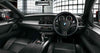 BMW Genuine Interior Door Trim Strip Front Left Aluminium