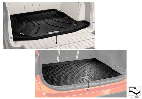 BMW Tailored Boot/Trunk Luggage Mat Liner