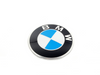 BMW Genuine Emblem Logo Plaque Badge 82mm For Roof Box