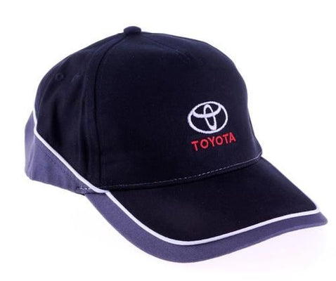 Toyota Mens Womens Casual Black/Grey/White Branded Baseball Flexfit Cap