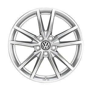 VW 18" Pretoria Sterling Silver Alloy Wheel