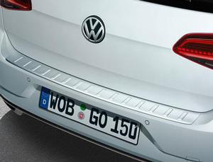 VW Rear Bumper Protection - Stainless Steel Optic