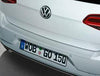 VW Rear Bumper Protection Film - Transparent