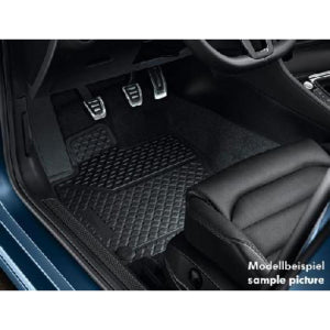 VW Rubber Floor Mats - Front and Rear