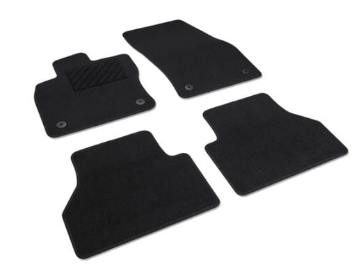 Textile floor mat set "Plus", front and rear for mild hybrid vehicles