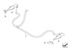 BMW Genuine Front Right Headlight Washer Cover