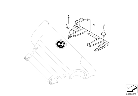 BMW Genuine Rubber Mounting