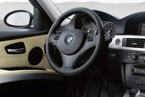 BMW Genuine Steering Wheel Cover Trim Black