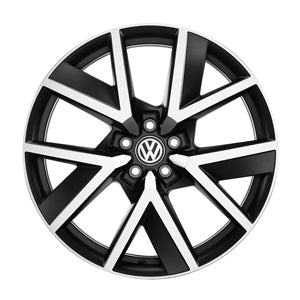 VW 20" Braga Machine Gloss Dark Graphite Matt Alloy Wheel