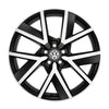 VW 20" Braga Machine Gloss Dark Graphite Matt Alloy Wheel