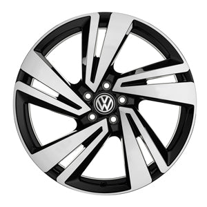 VW 20" Nevada Black Machine Gloss Alloy Wheel