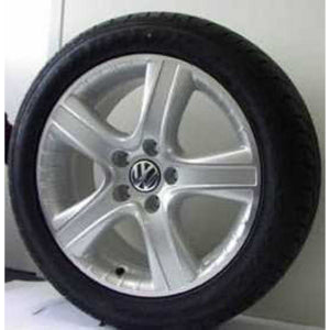 VW 18" Dakar Brilliant Silver Alloy Wheel