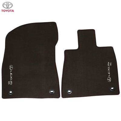 Lexus RX L Textile Floor Mats For 2nd & 3rd Row Brown