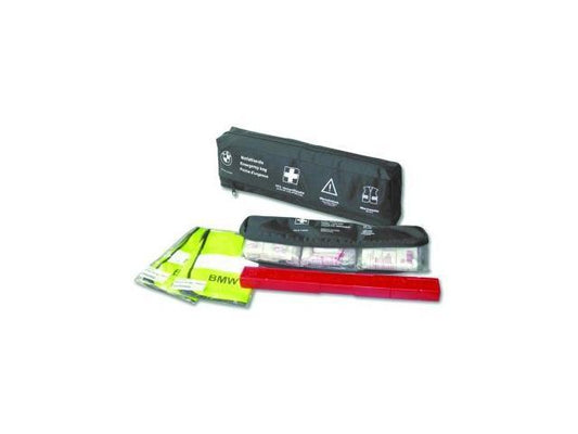 BMW Genuine Emergency First Aid Travel Kit+Storage Pouch/Bag