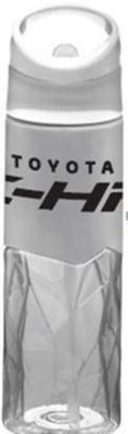 Toyota Grey & White Textured Translucent C-HR Sports Bottle 830ml