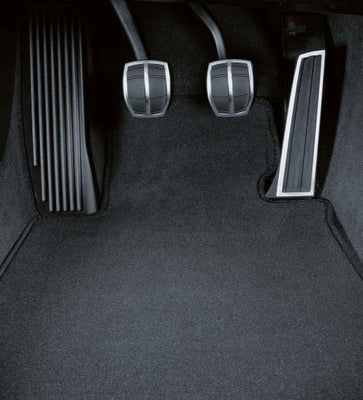 BMW Genuine Tailored Car Floor 4 Mats Set Velours Black
