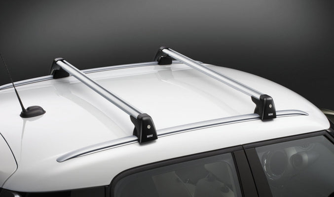MINI Genuine The Hatch 3DR Travel Pack - Black - Roof Box 320 Litres + Roof Bars