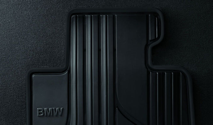 BMW Genuine Front All-Weather Rubber Floor Mats Anthracite
