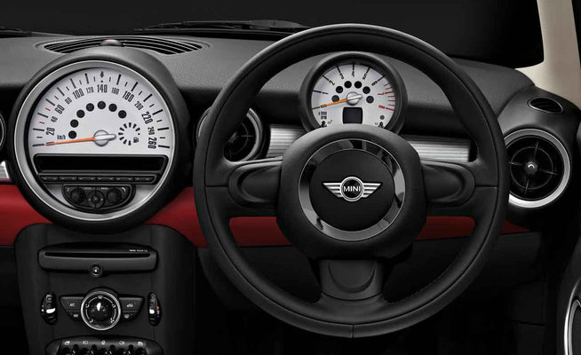 MINI Genuine Sport Steering Wheel Cover Protector Bottom Black