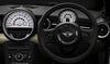 MINI Genuine Steering Wheel Spoke Trim Covers Set Black