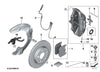 Front brake pads repair kit