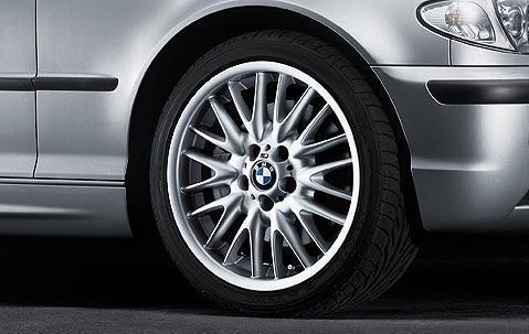 1x BMW Genuine Alloy Wheel 18" M V-Spoke 72 Front Rim