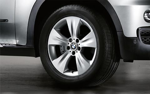 1x BMW Genuine Alloy Wheel 19" Star-Spoke 213 Rear Rim