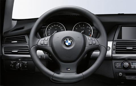 BMW Genuine M Steering Wheel Cover Trim Black