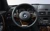 BMW Genuine Steering Wheel Cover Trim Poplar Wood